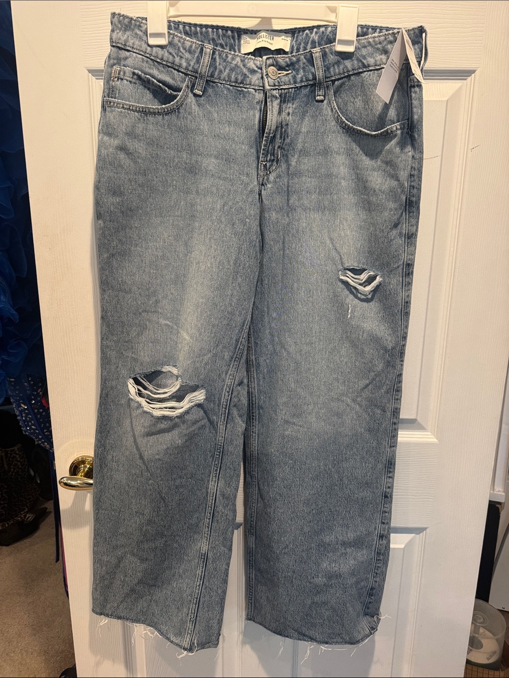 HOLLISTER women’s Low-Rise NWT Low rise Baggy 12 W 31